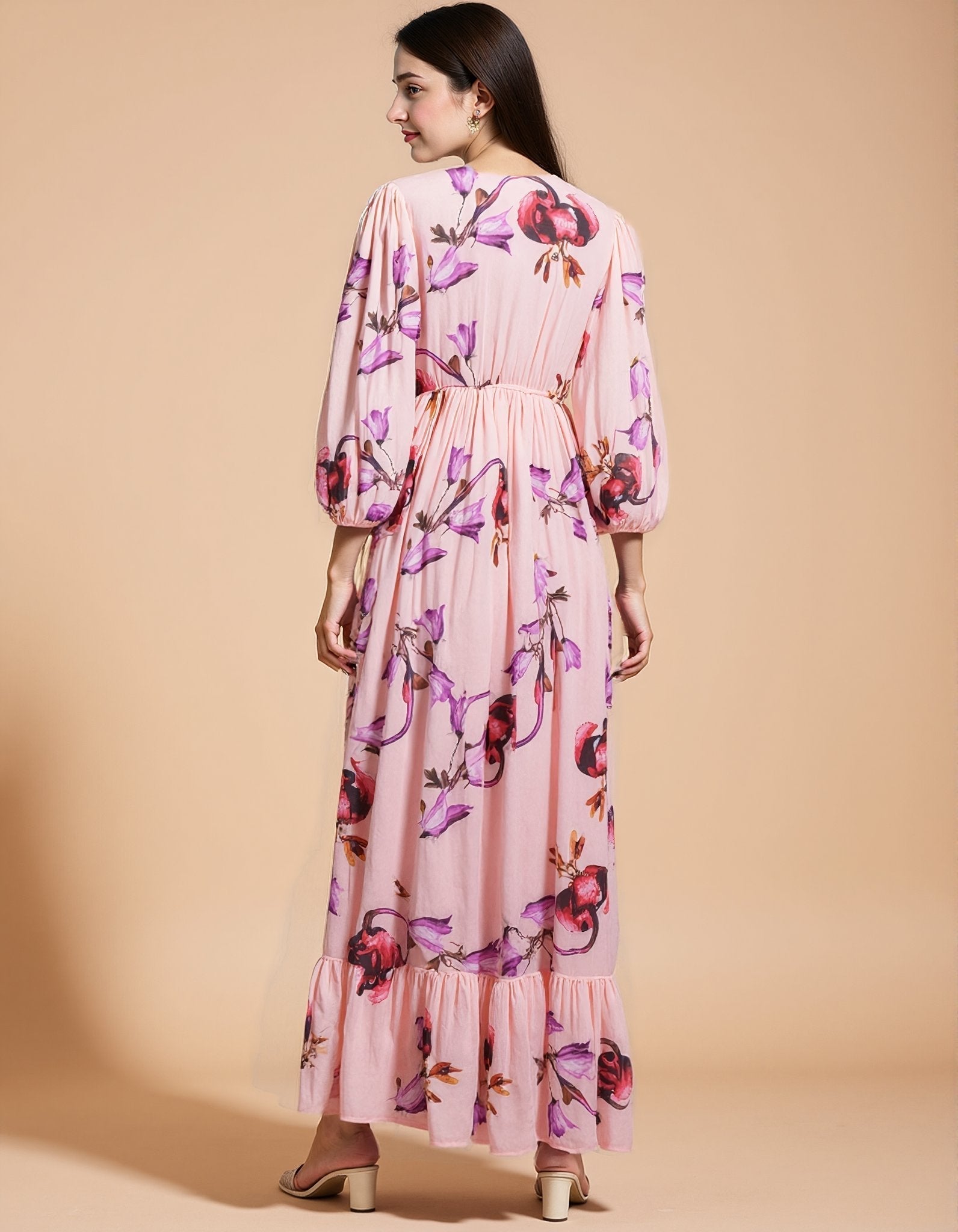 Blush & Lush Floral Maxi Dress