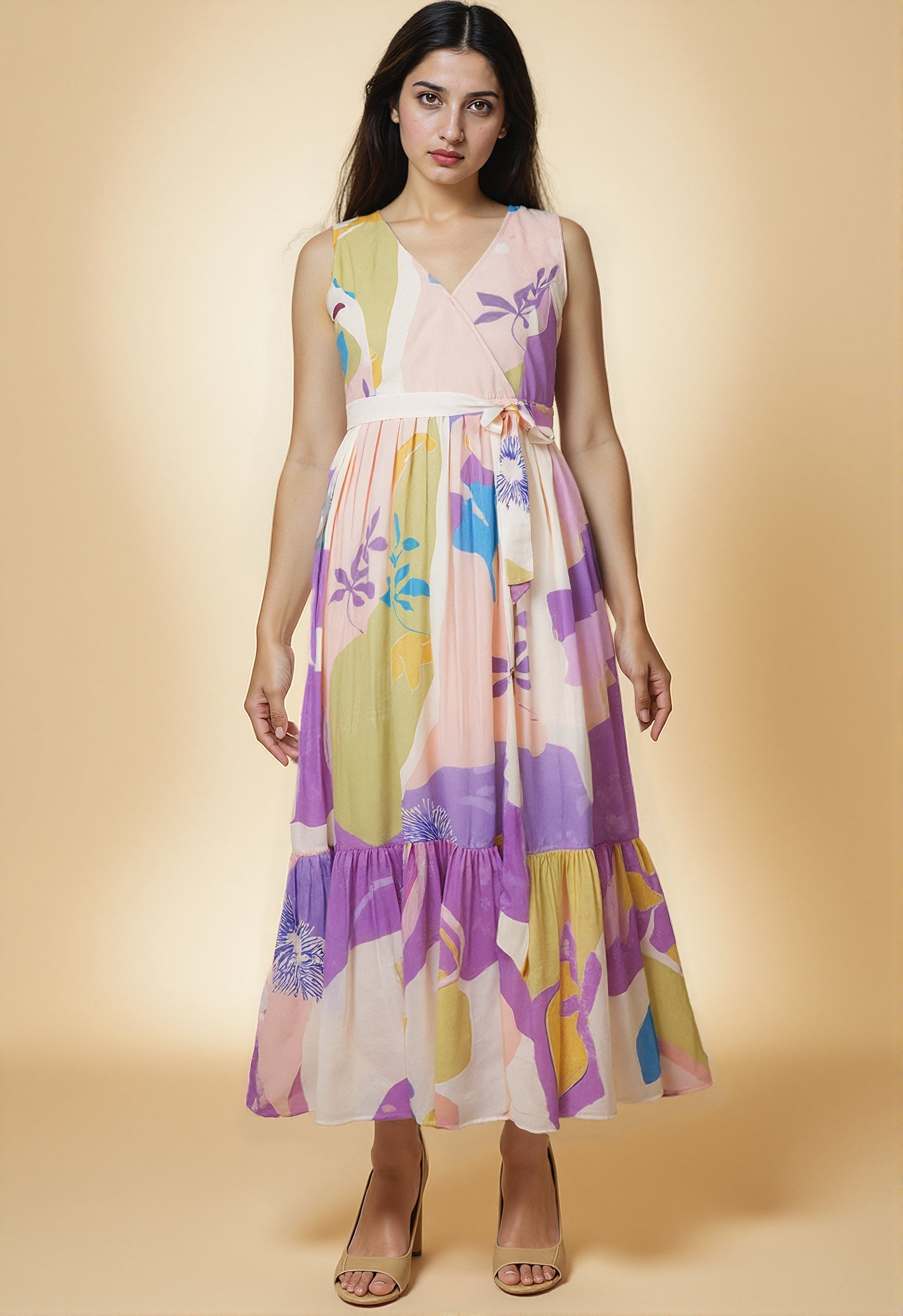 Pastel Paradise Maxi Dress