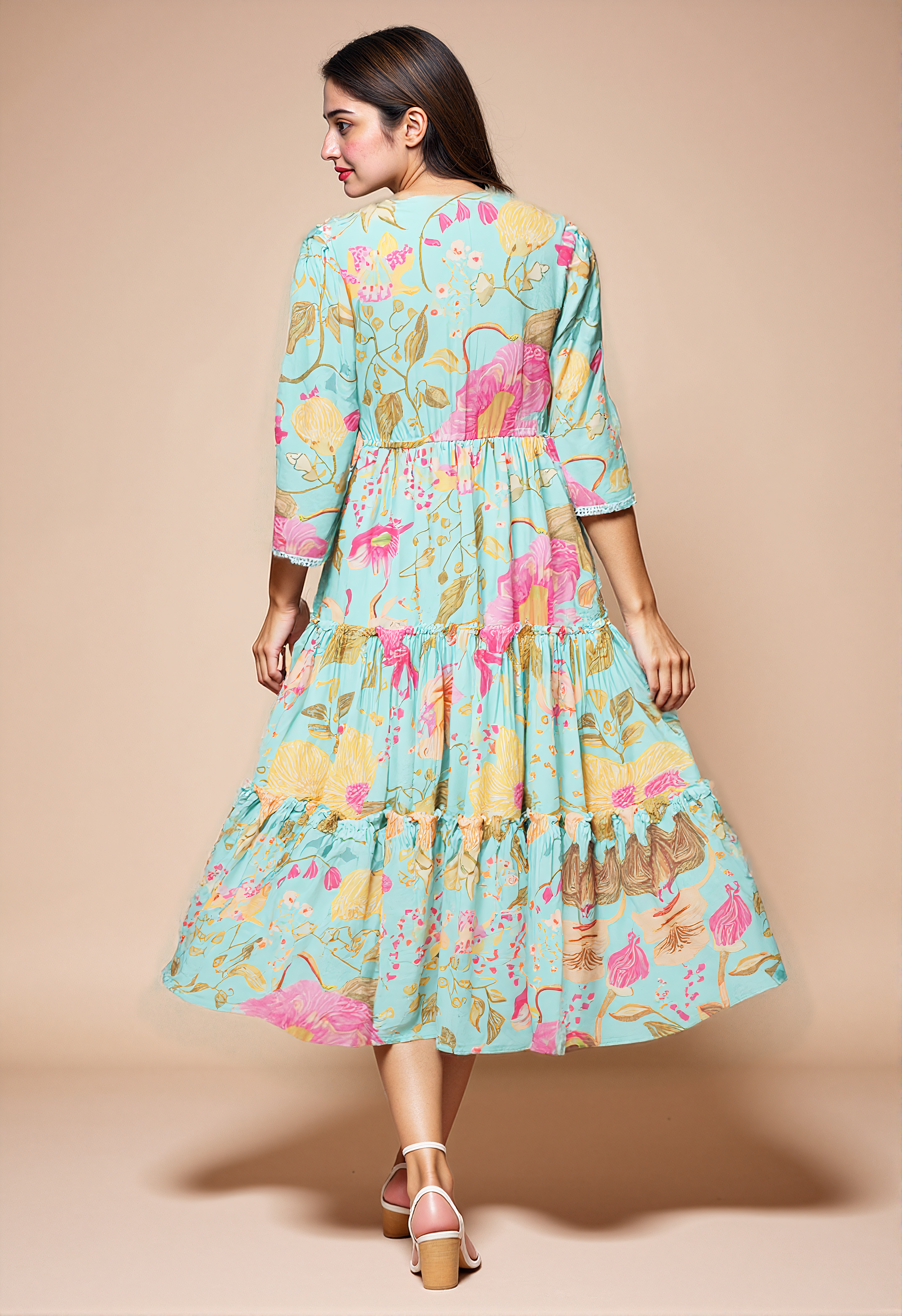 Teal Appeal Maxi Dress