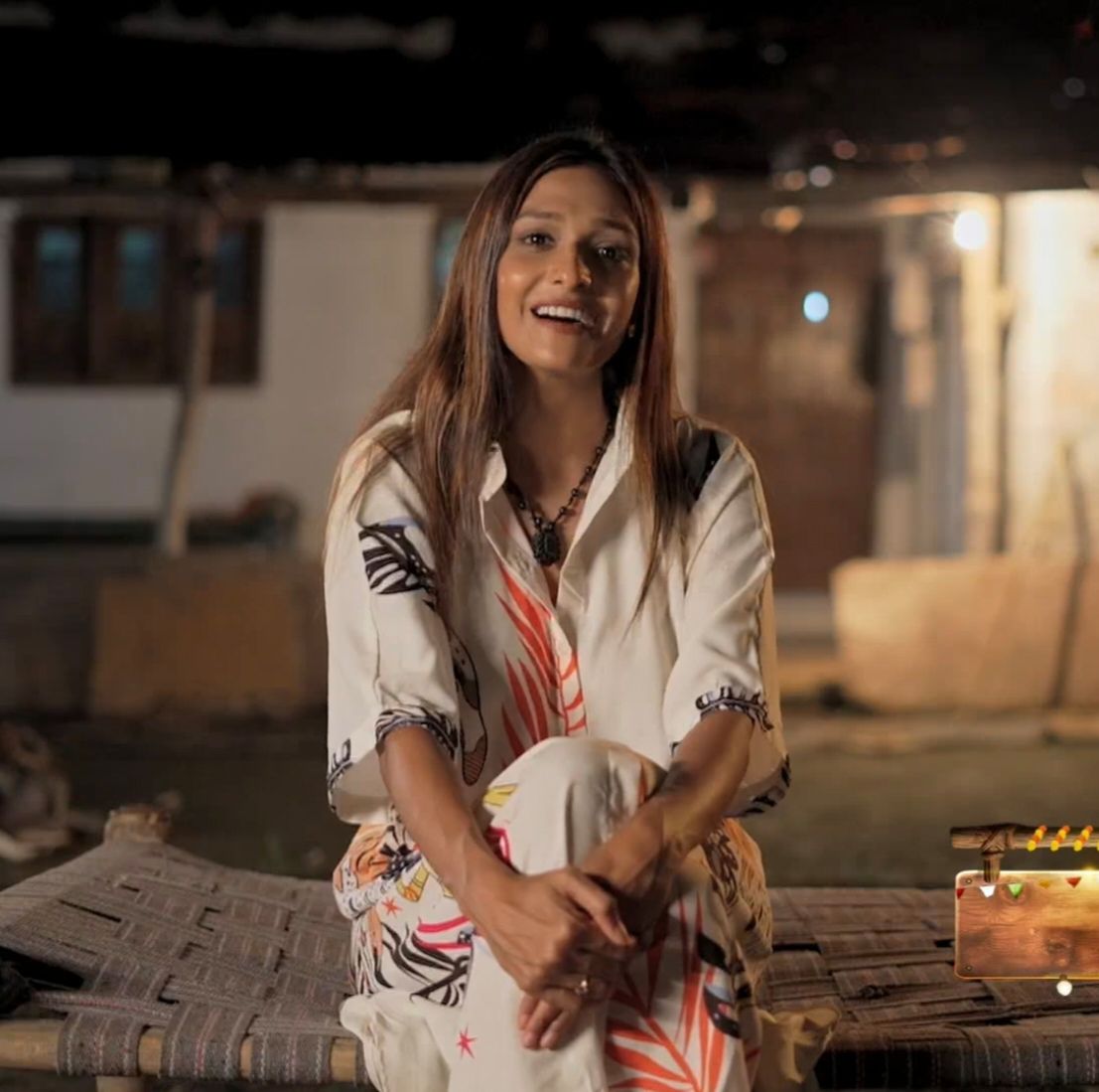 Flamingo Print Shirt Dress