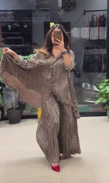 Chiffon Long Floral Printed Dress