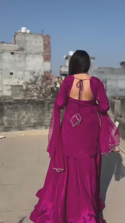 New Lehenga And Top Party Wear