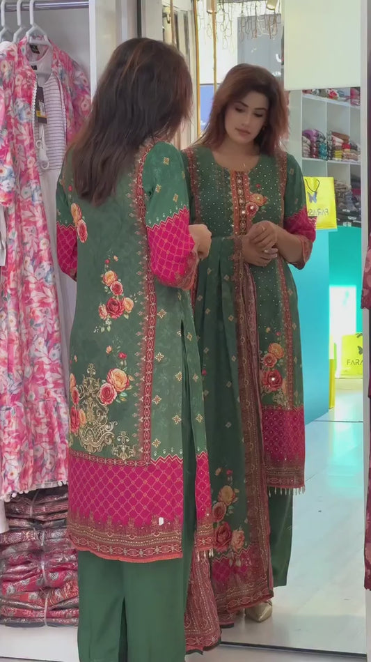 Kasula Heavy Fancy Pair With Dupatta set