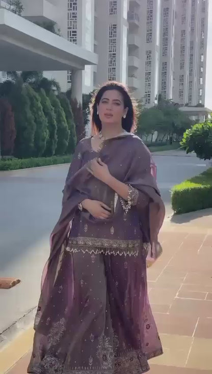 New Designer Party Wear Look Suit