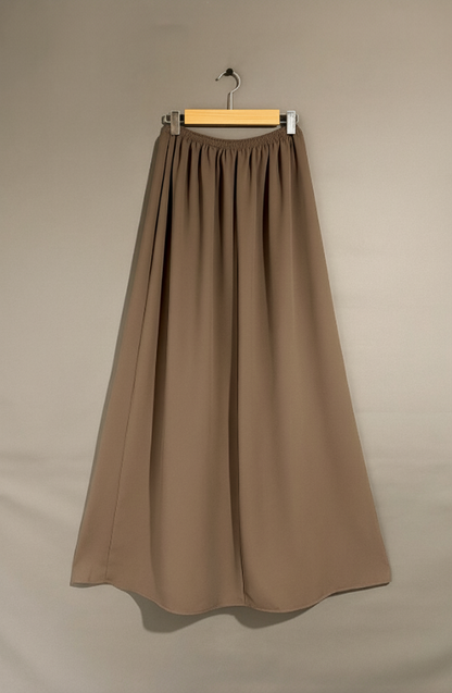 Elegant Two-Tone Modest Abaya